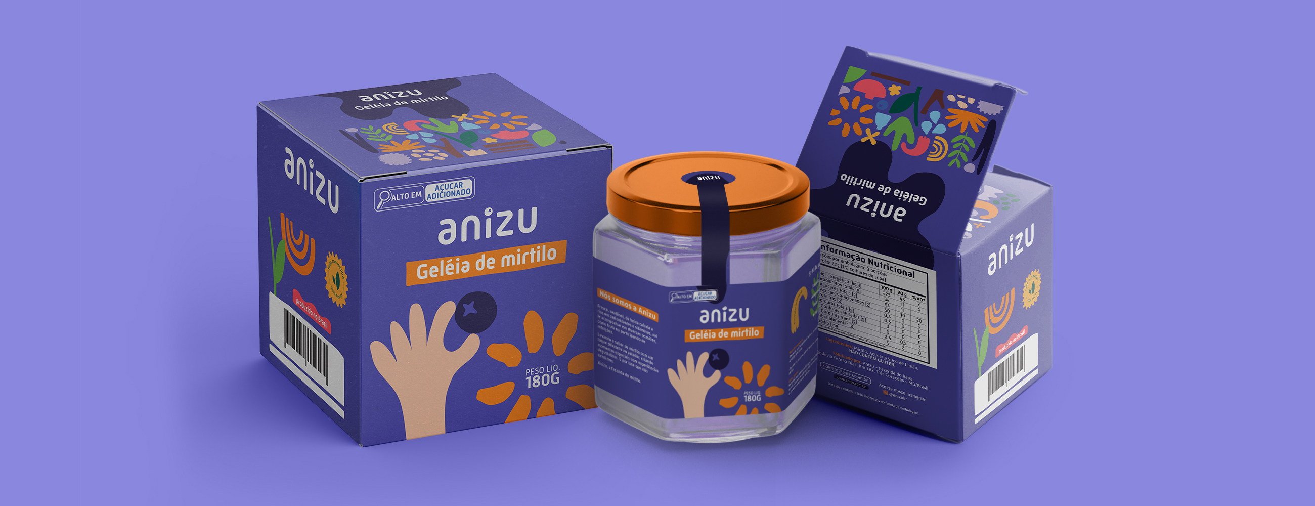 Design de Embalagem Anizu